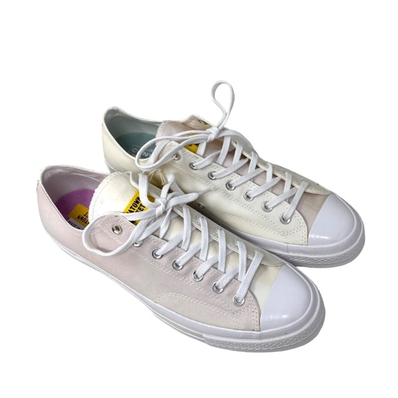 Converse Chuck 70 OX Low Top Shoes Men Size White Canvas Skate Sneakers 166599C - Picture 3 of 7